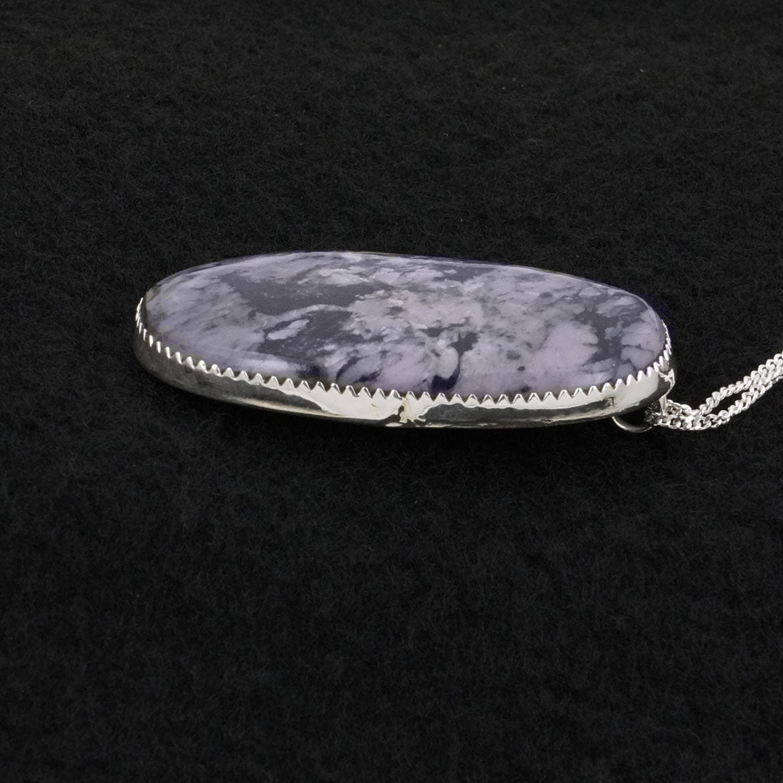 Murray Hannaweeka Morado & Sterling Silver Necklace Set