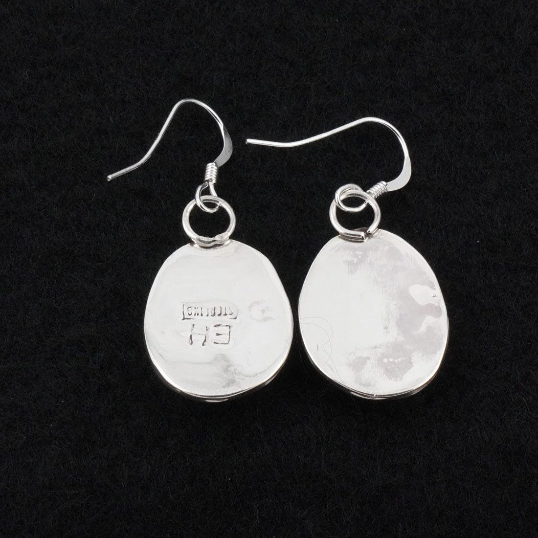 Ernest Hawthorne Turquoise & Sterling Silver Earrings