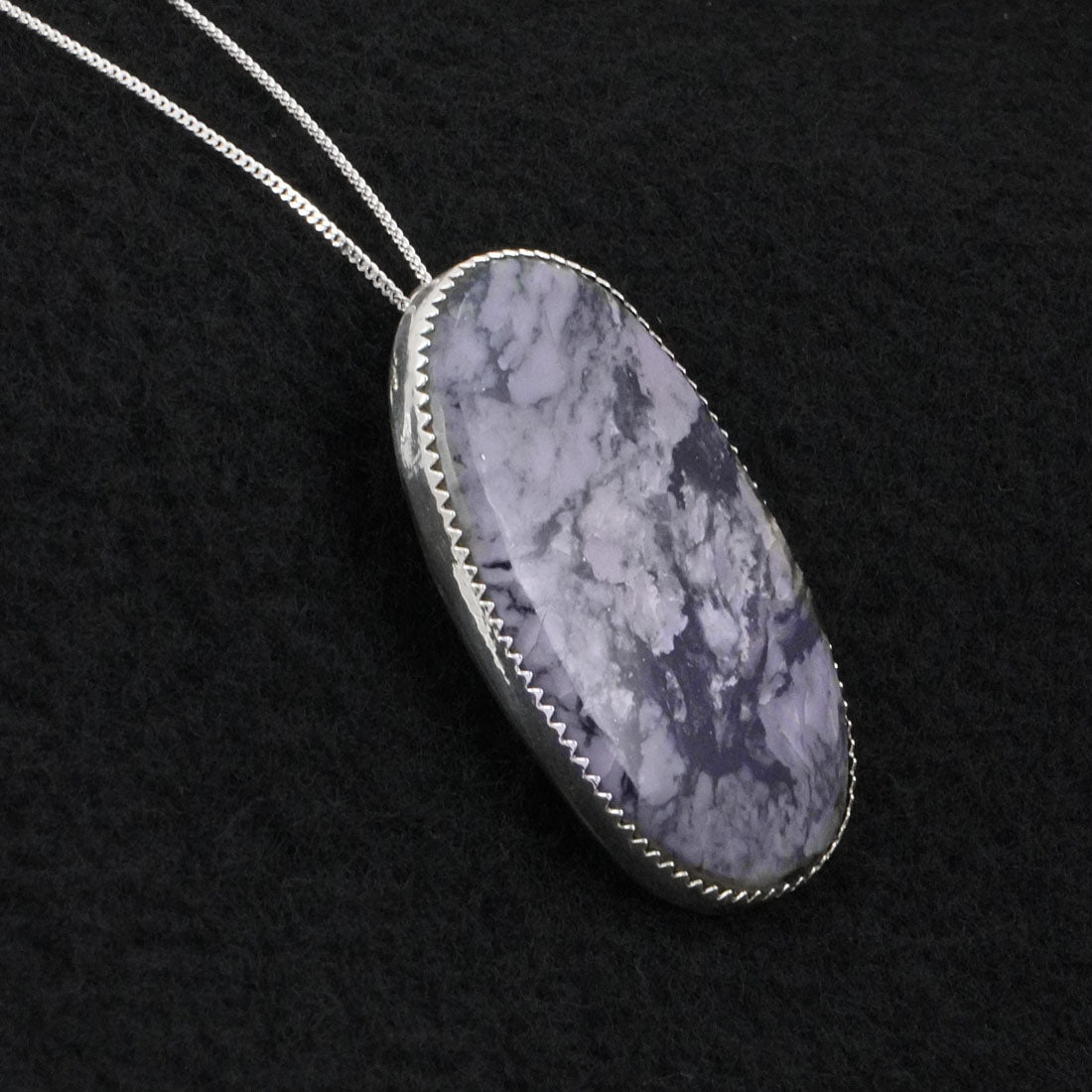 Murray Hannaweeka Morado & Sterling Silver Necklace Set