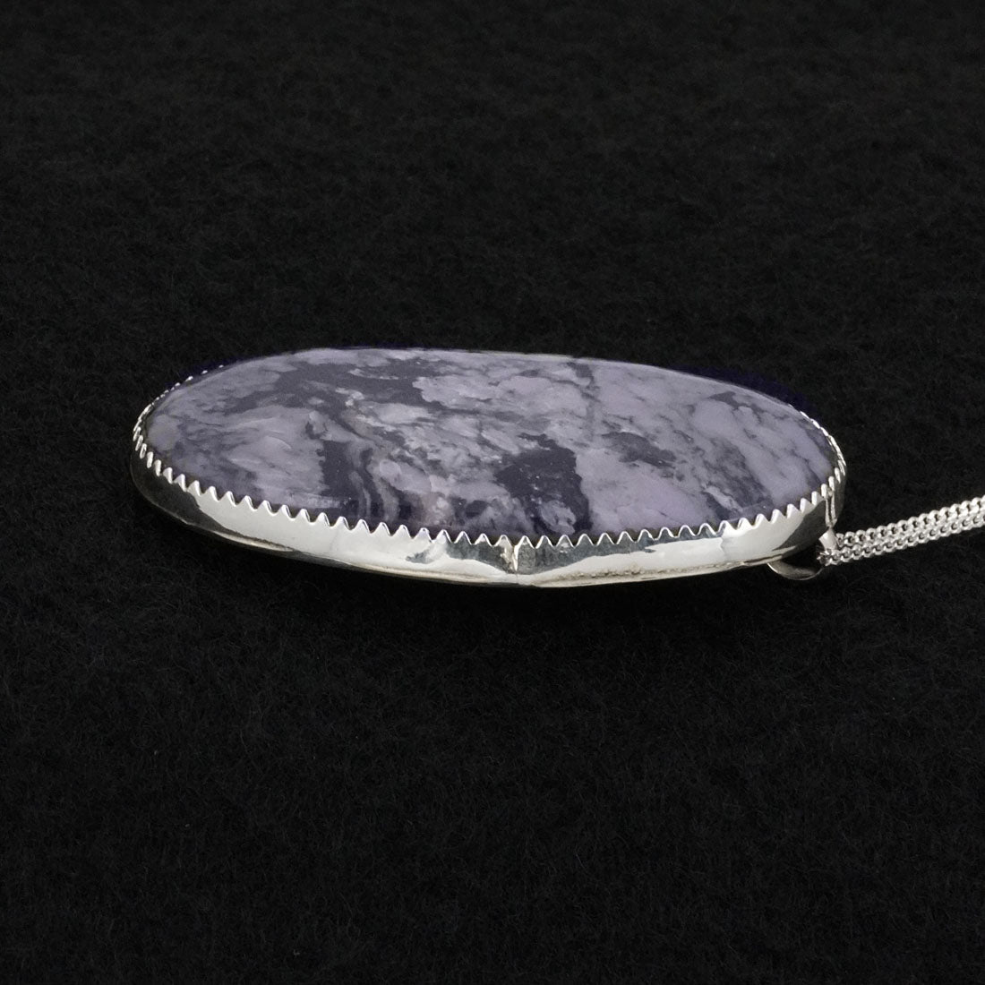 Murray Hannaweeka Morado & Sterling Silver Necklace Set