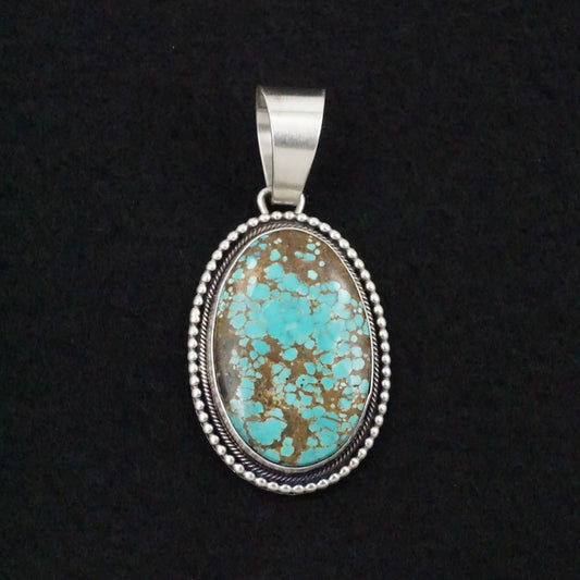 Daniel Benally Turquoise & Sterling Silver Pendant