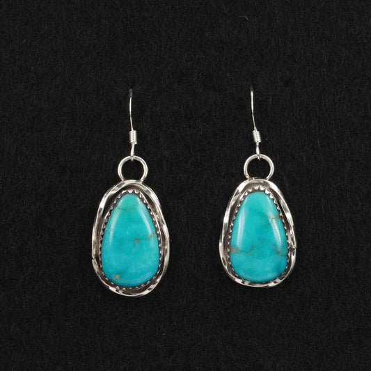Ernest Hawthorne Turquoise & Sterling Silver Earrings