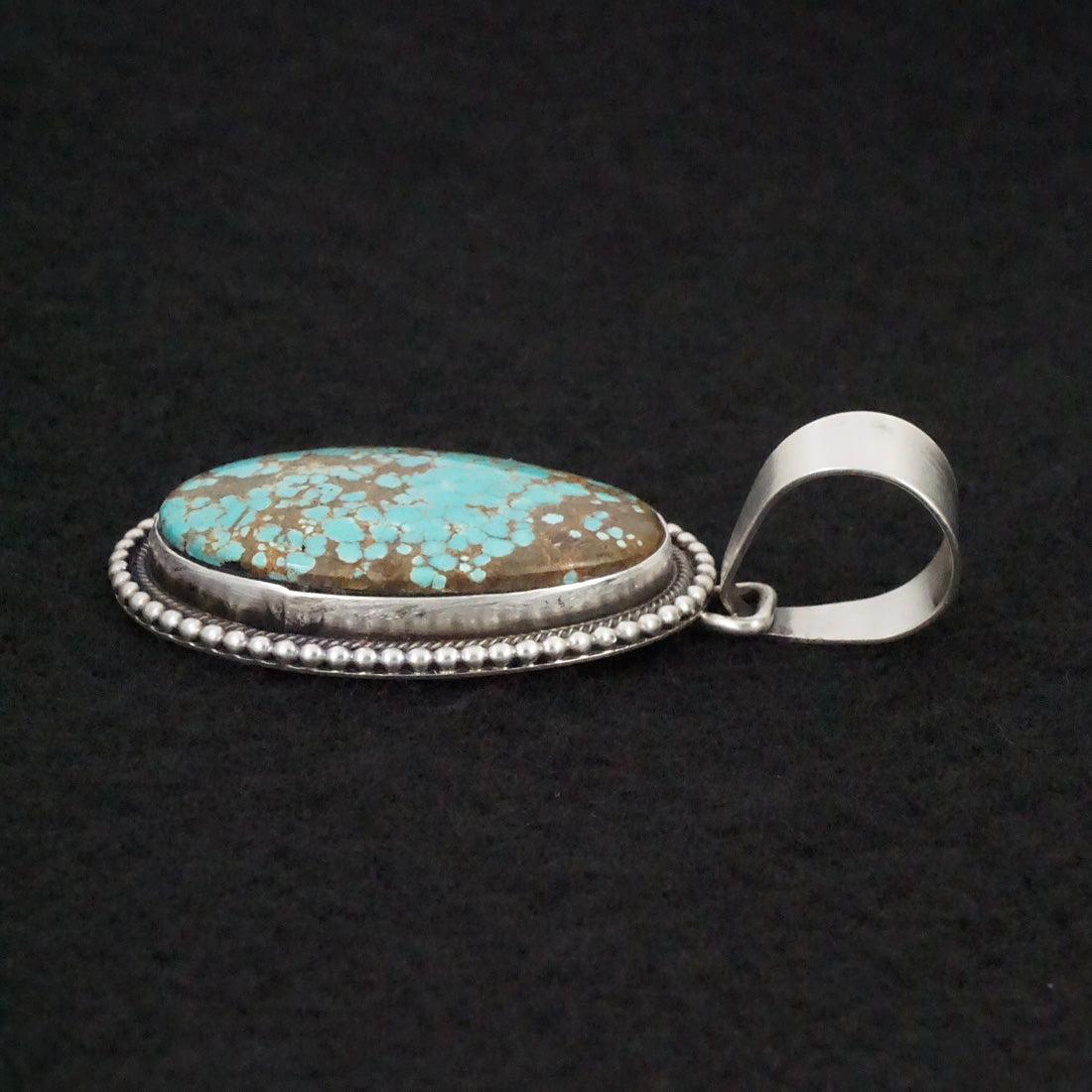 Daniel Benally Turquoise & Sterling Silver Pendant