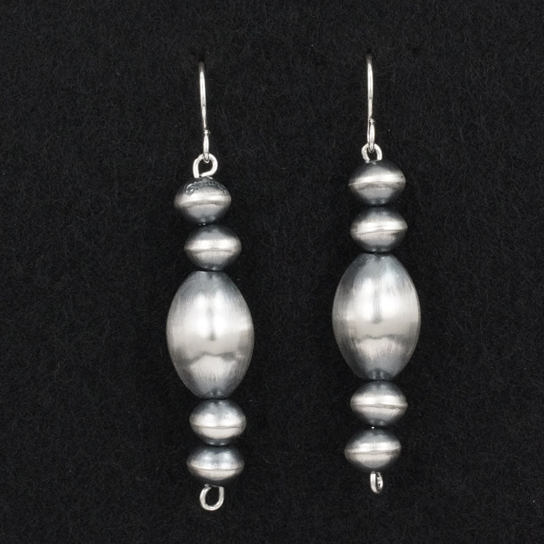Tonisha Haley Sterling Silver Navajo Pearl Earrings