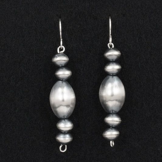 Tonisha Haley Sterling Silver Navajo Pearl Earrings