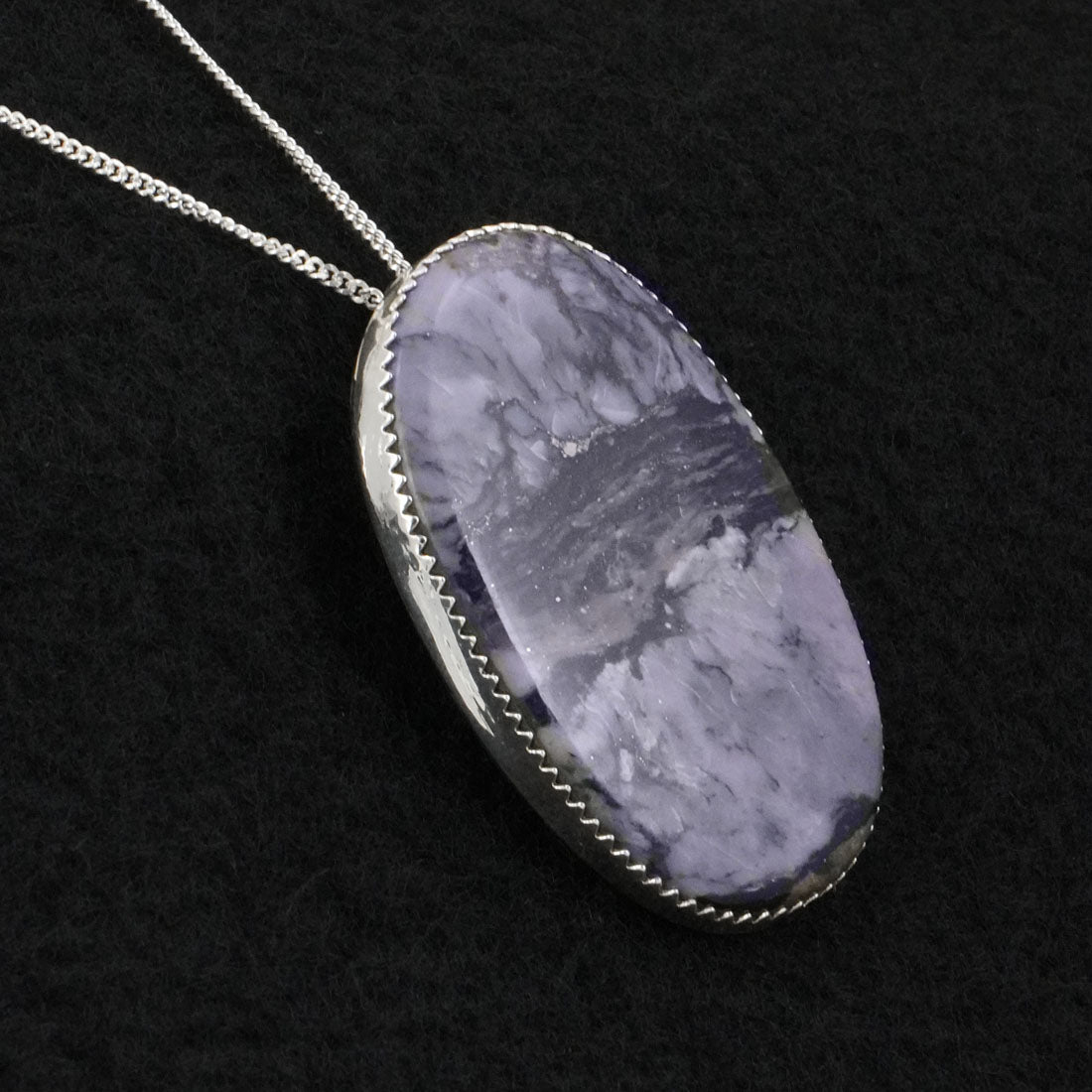 Murray Hannaweeka Morado & Sterling Silver Necklace Set