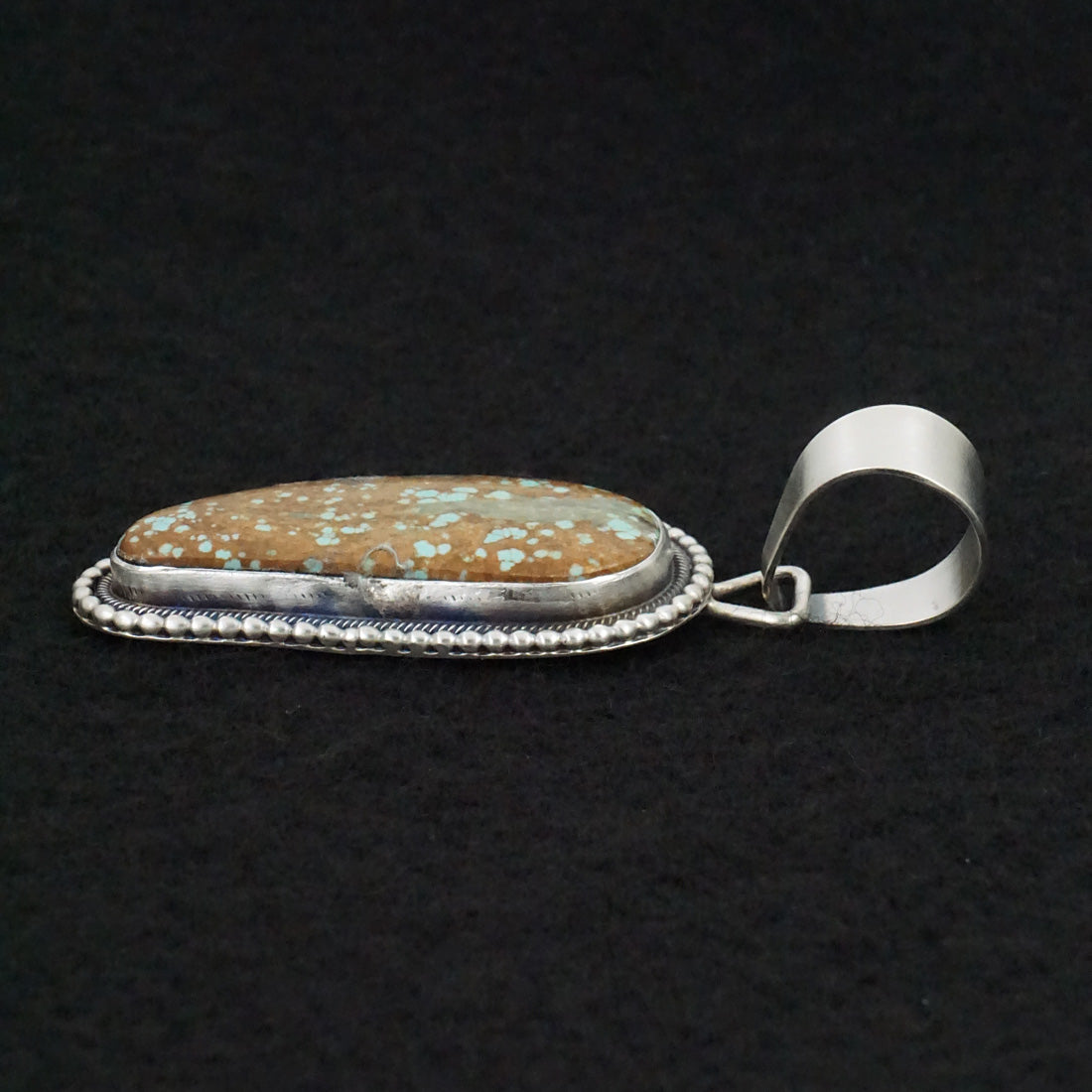 Daniel Benally Turquoise & Sterling Silver Pendant