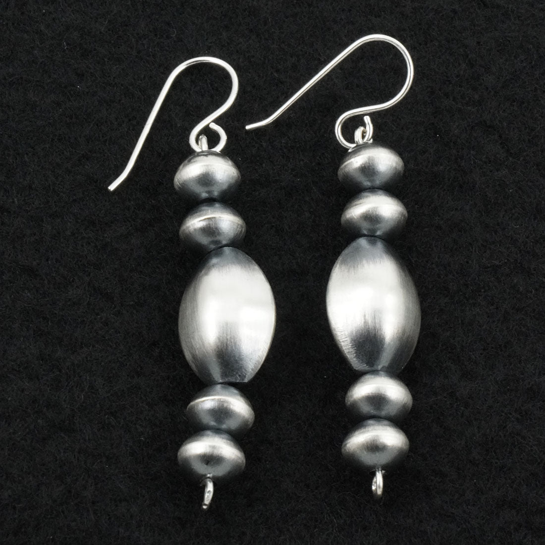 Tonisha Haley Sterling Silver Navajo Pearl Earrings