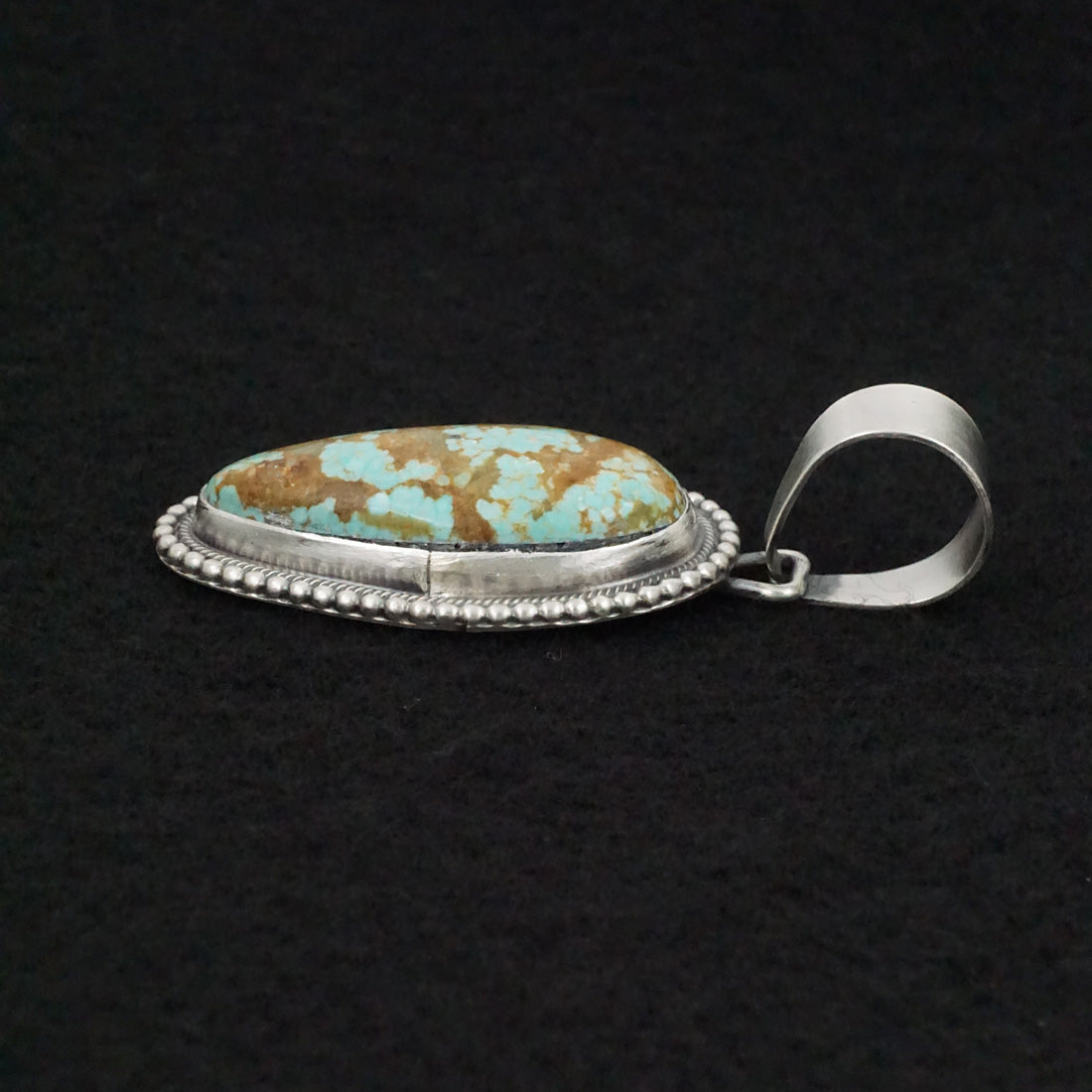 Daniel Benally Turquoise & Sterling Silver Pendant