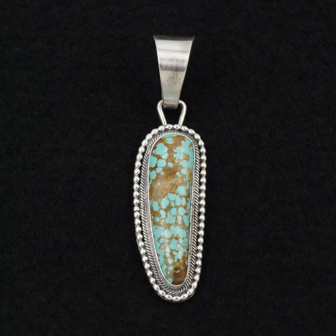 Daniel Benally Turquoise & Sterling Silver Pendant