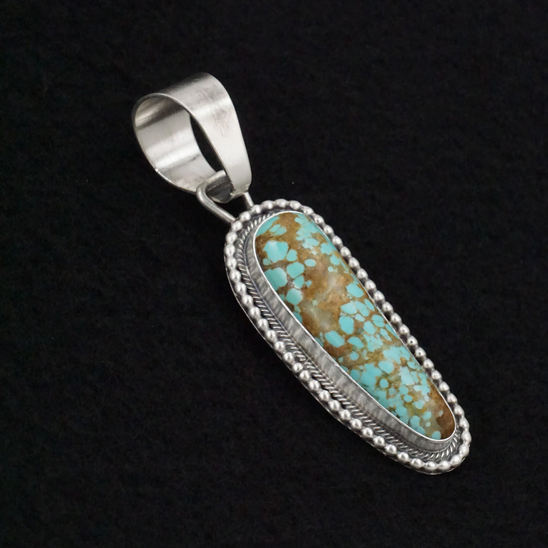 Daniel Benally Turquoise & Sterling Silver Pendant