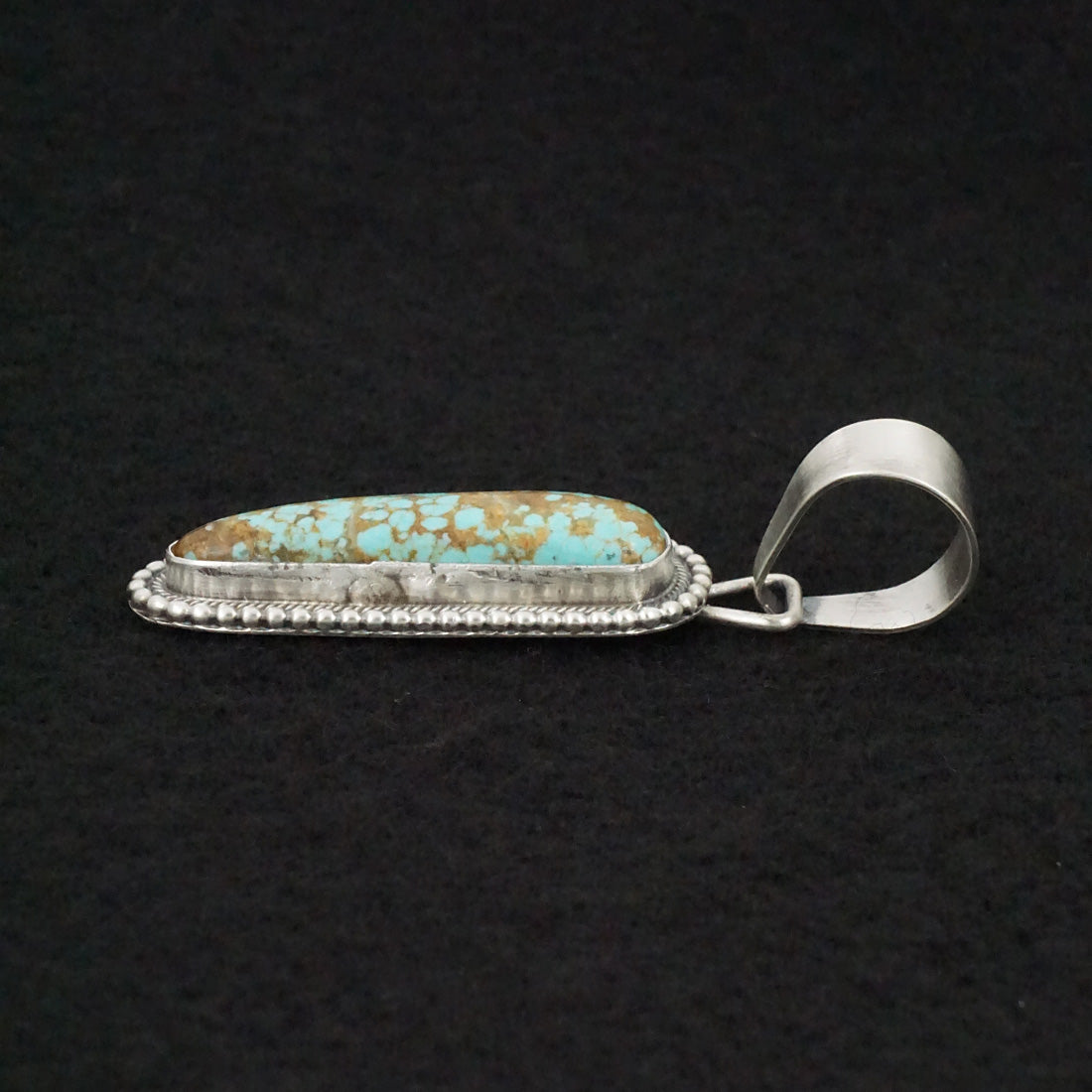 Daniel Benally Turquoise & Sterling Silver Pendant