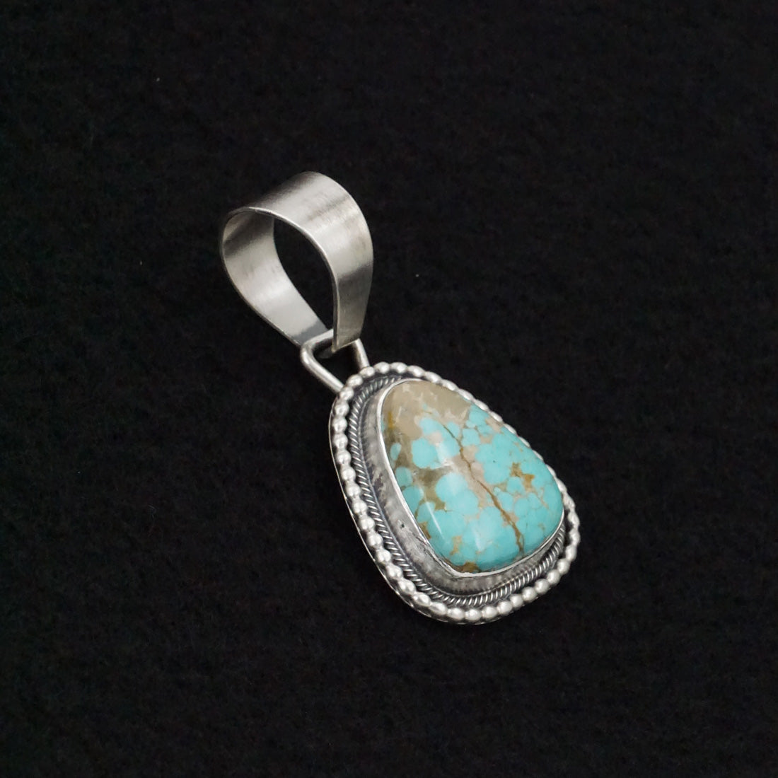 Daniel Benally Turquoise & Sterling Silver Pendant