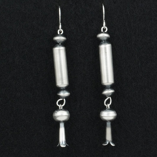Tonisha Haley Sterling Silver Navajo Pearl Earrings