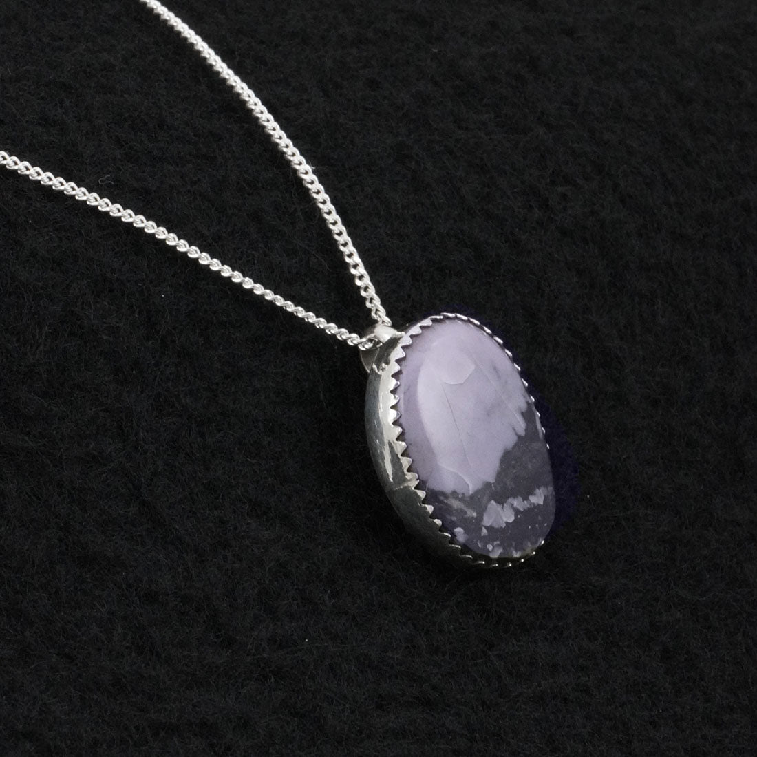 Murray Hannaweeka Morado & Sterling Silver Necklace Set