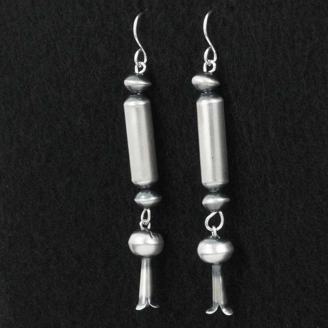 Tonisha Haley Sterling Silver Navajo Pearl Earrings