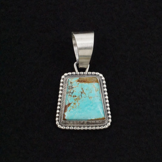 Daniel Benally Turquoise & Sterling Silver Pendant