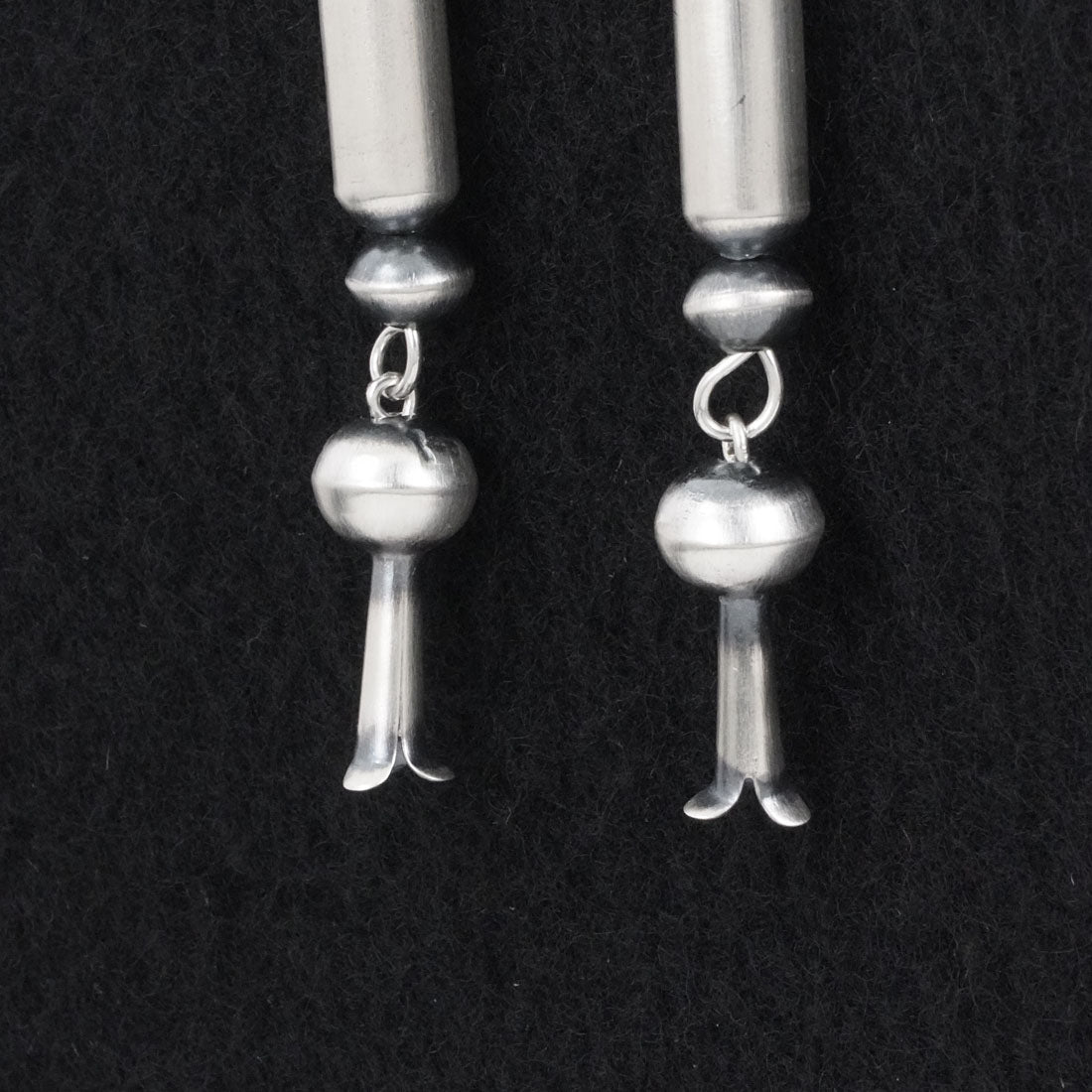 Tonisha Haley Sterling Silver Navajo Pearl Earrings