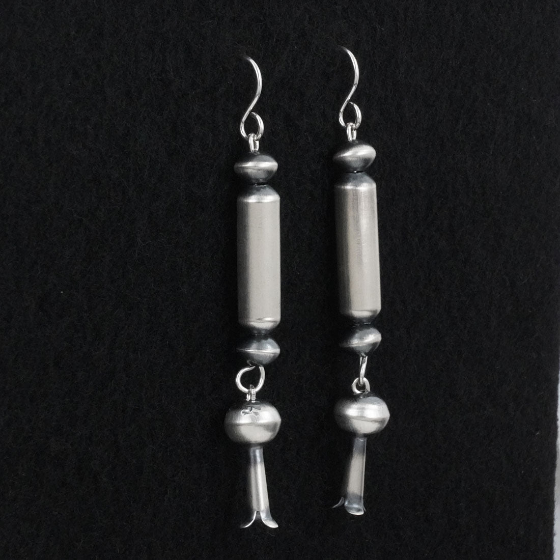 Tonisha Haley Sterling Silver Navajo Pearl Earrings
