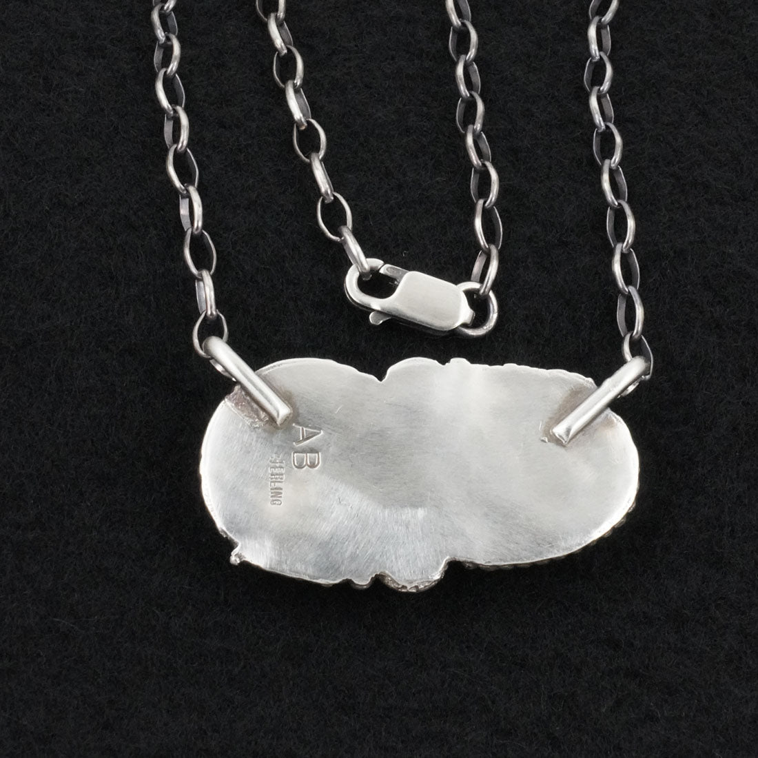 Antwone Brown Turquoise & Sterling Silver Necklace