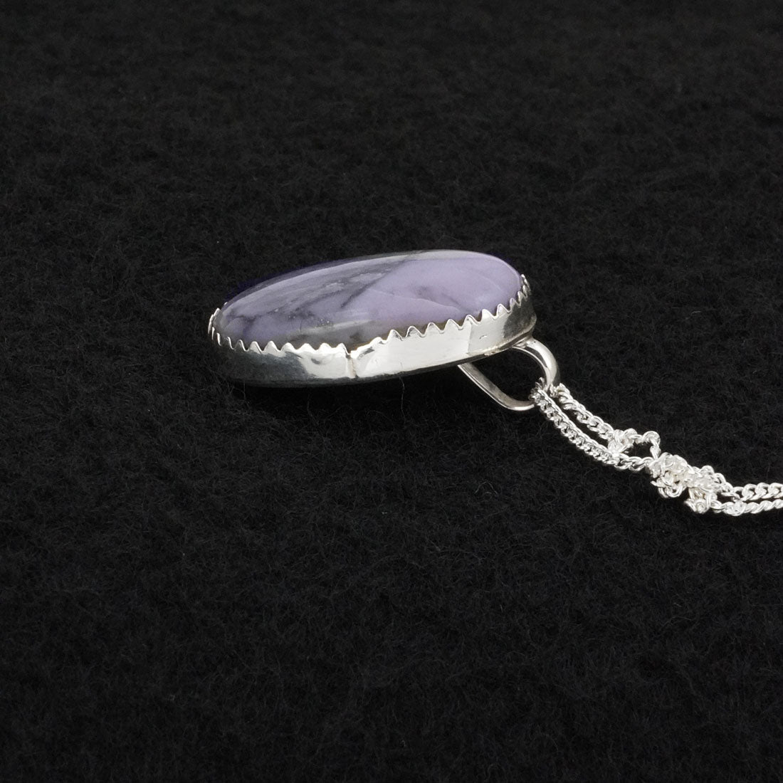 Murray Hannaweeka Morado & Sterling Silver Necklace Set