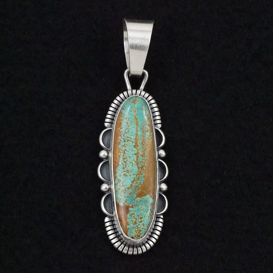 Daniel Benally Turquoise & Sterling Silver Pendant