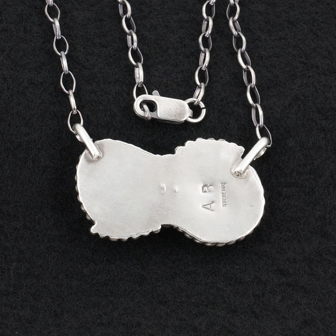 Antwone Brown Turquoise & Sterling Silver Necklace