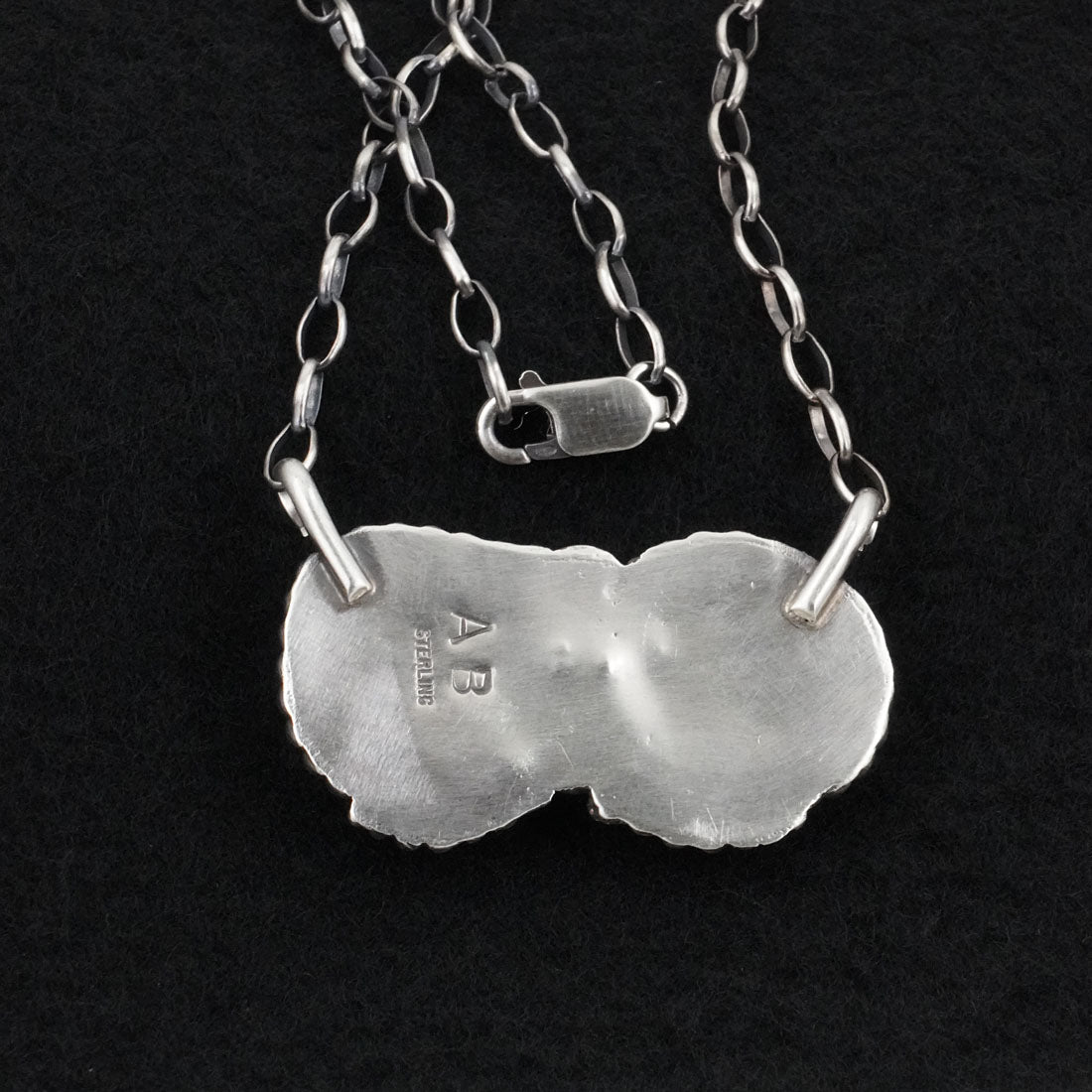 Antwone Brown Turquoise & Sterling Silver Necklace