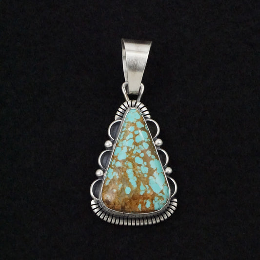 Daniel Benally Turquoise & Sterling Silver Pendant