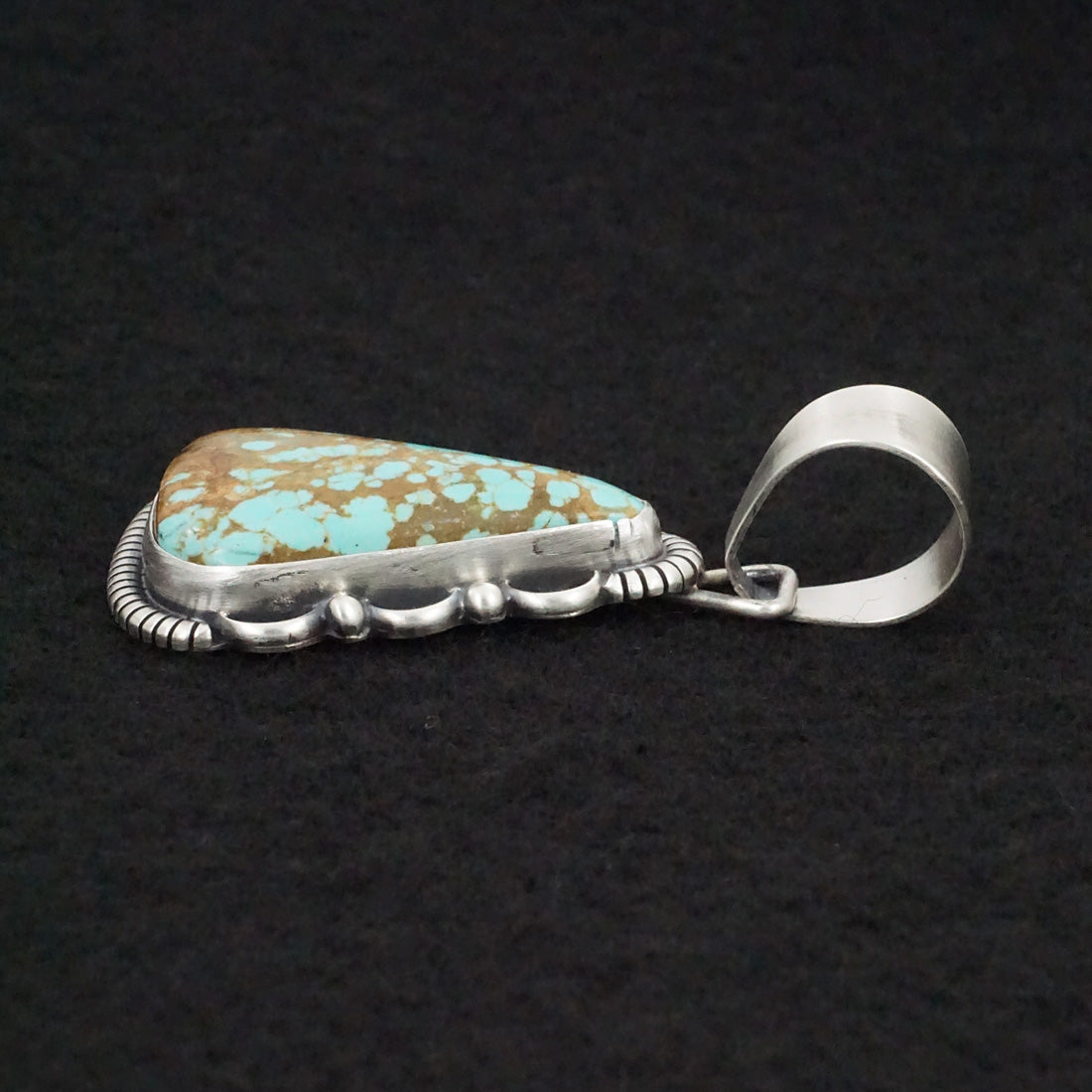 Daniel Benally Turquoise & Sterling Silver Pendant