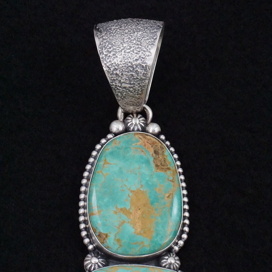 Darrin Livingston Turquoise & Sterling Silver Pendant