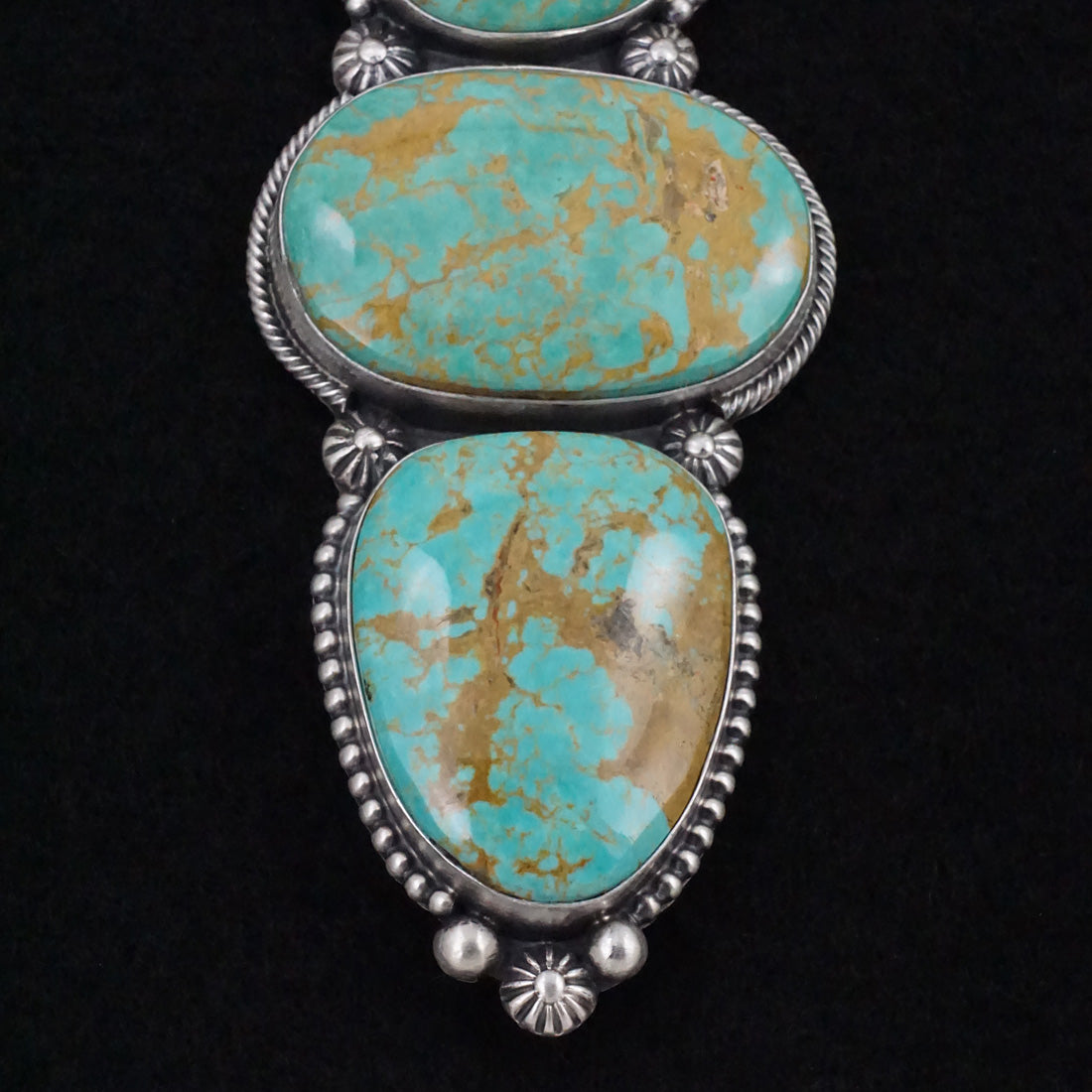 Darrin Livingston Turquoise & Sterling Silver Pendant