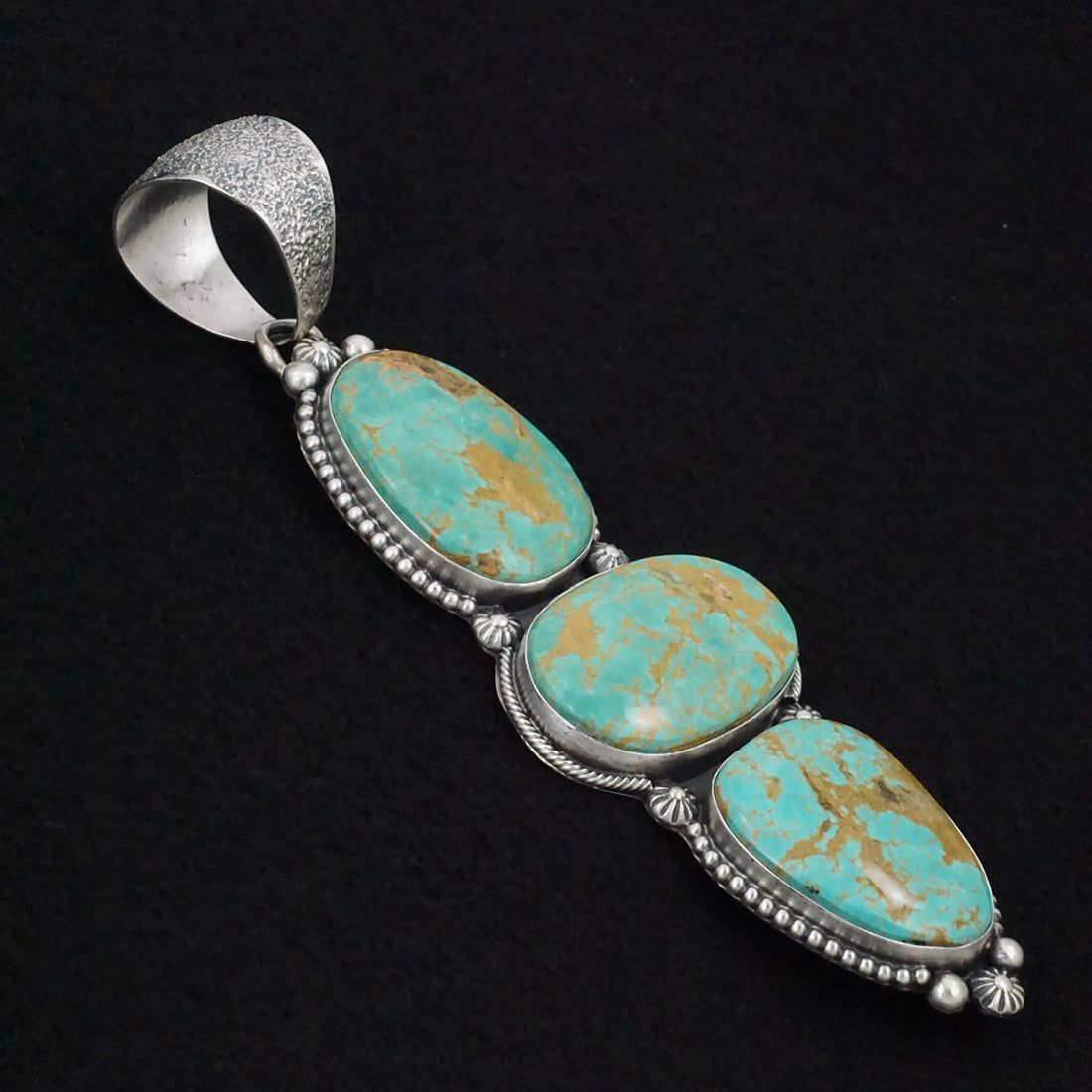 Darrin Livingston Turquoise & Sterling Silver Pendant