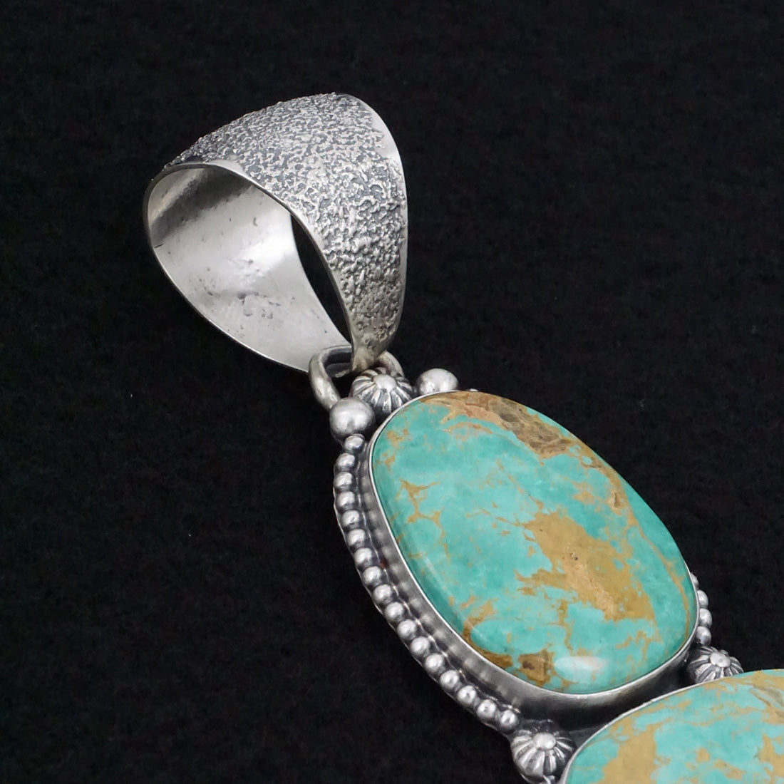 Darrin Livingston Turquoise & Sterling Silver Pendant