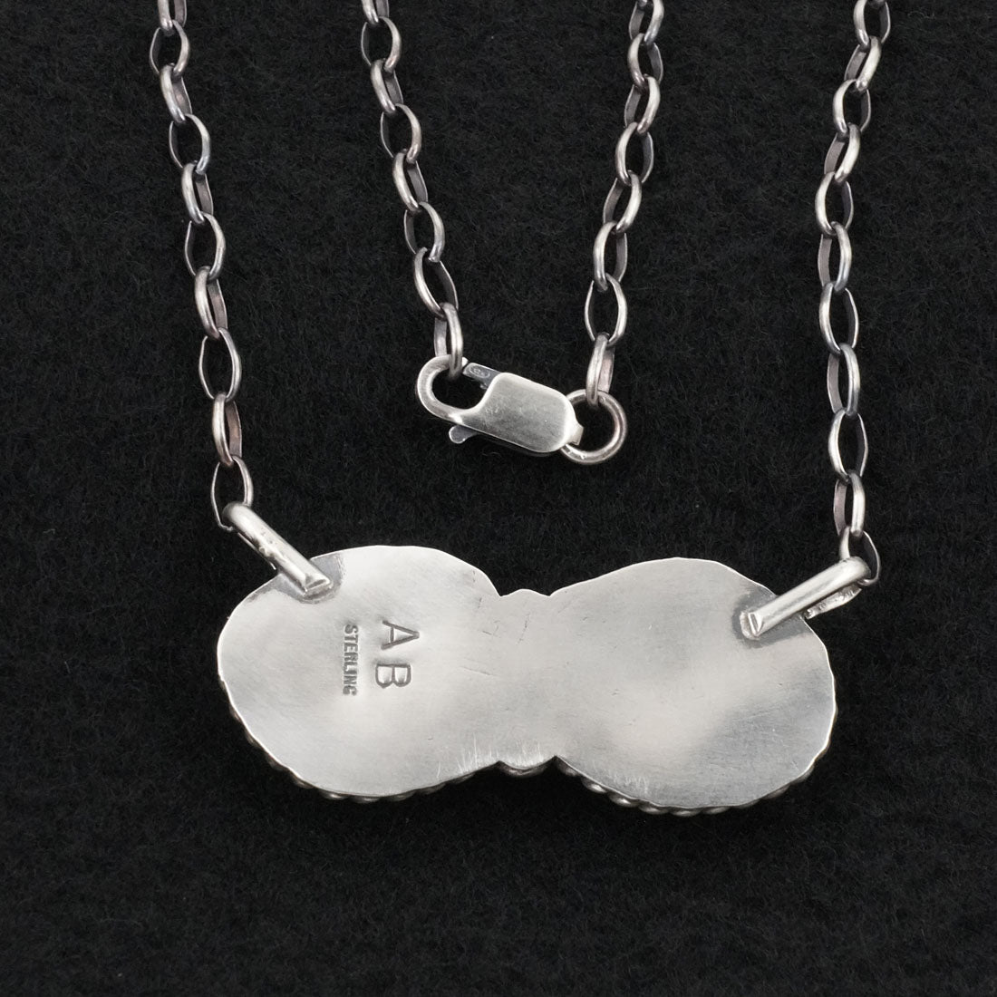 Antwone Brown Turquoise & Sterling Silver Necklace