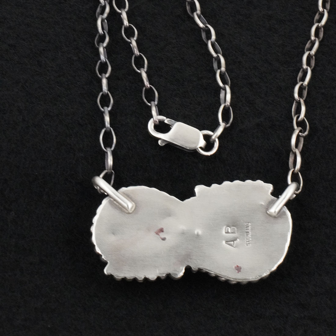 Antwone Brown Turquoise & Sterling Silver Necklace