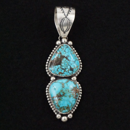 Darrin Livingston Turquoise & Sterling Silver Pendant