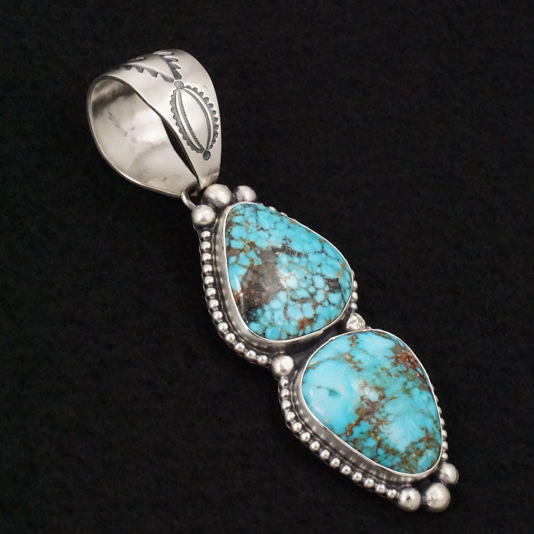 Darrin Livingston Turquoise & Sterling Silver Pendant