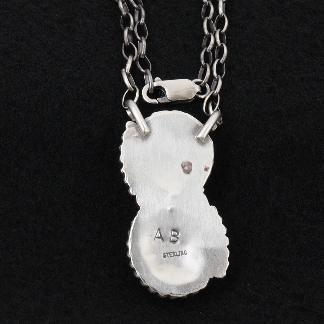 Antwone Brown Turquoise & Sterling Silver Necklace