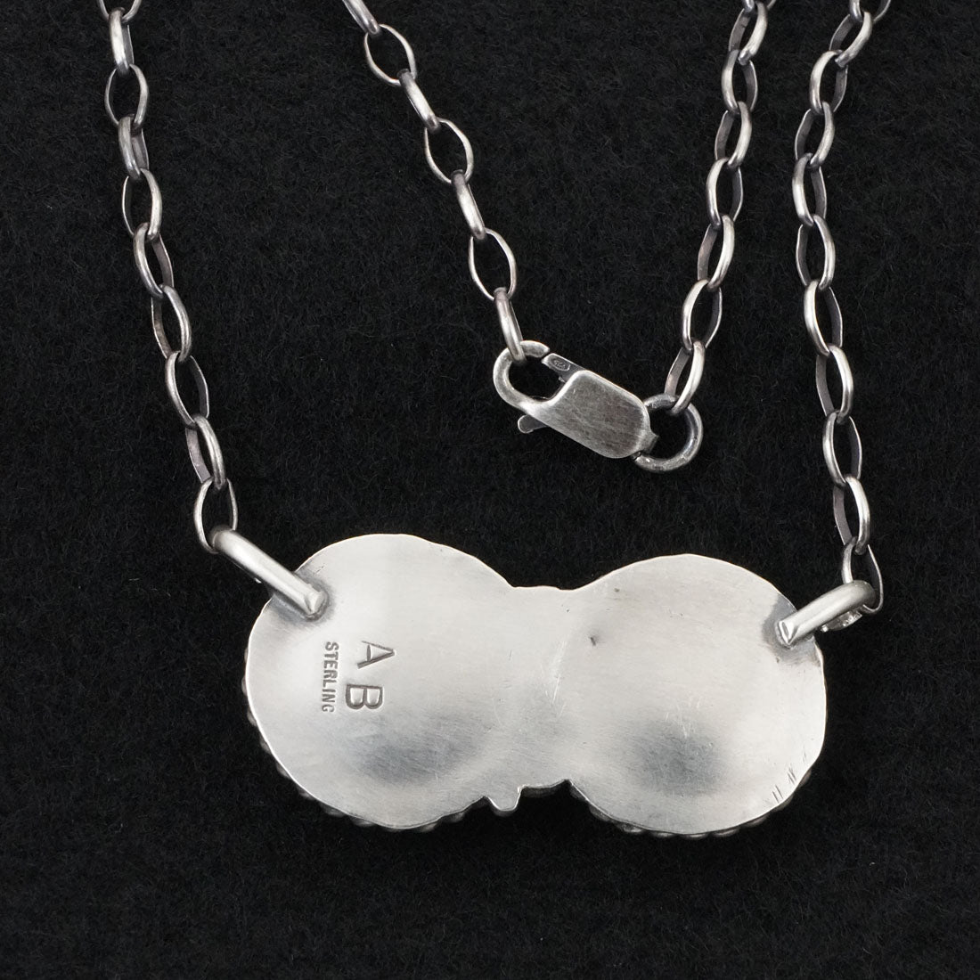 Antwone Brown Turquoise & Sterling Silver Necklace
