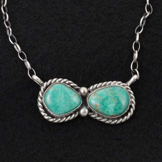 Antwone Brown Turquoise & Sterling Silver Necklace
