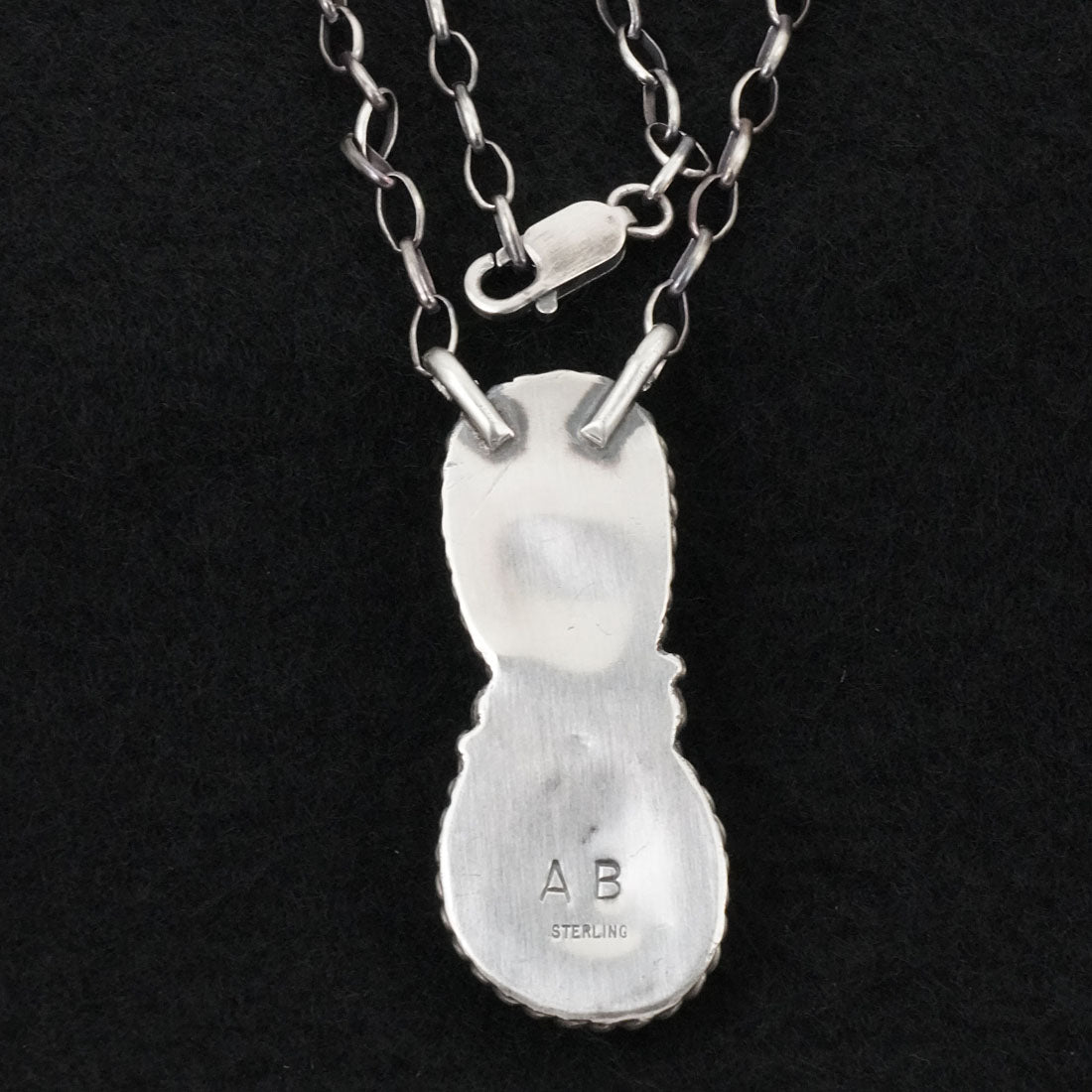 Antwone Brown Turquoise & Sterling Silver Necklace