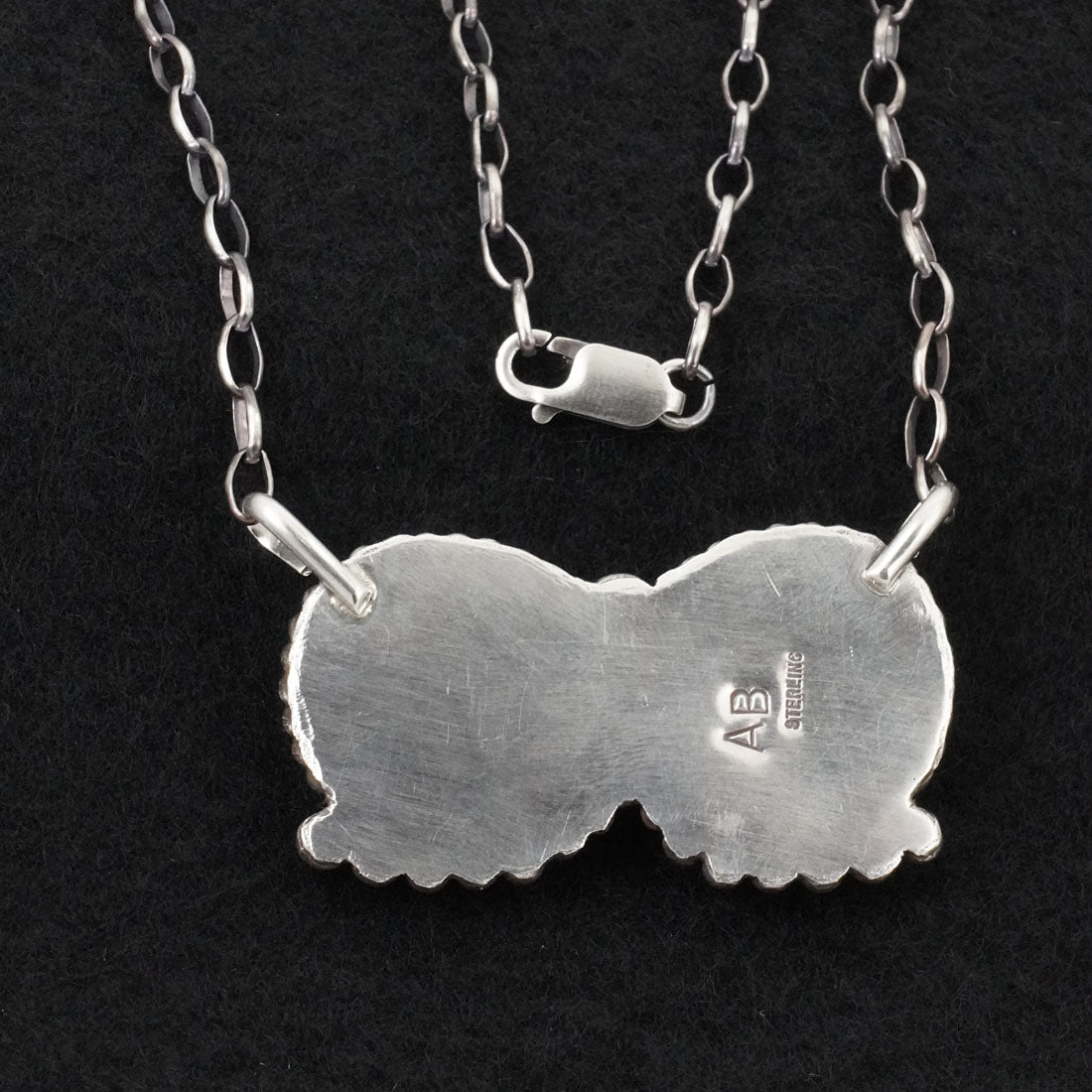 Antwone Brown Turquoise & Sterling Silver Necklace