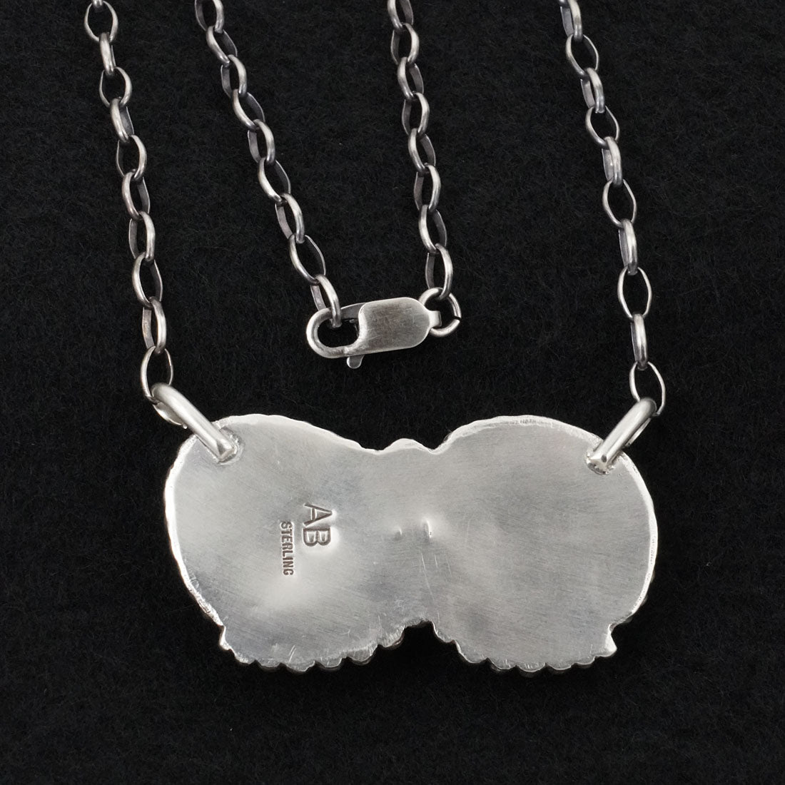 Antwone Brown Turquoise & Sterling Silver Necklace
