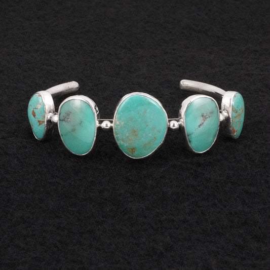 Paul Largo Turquoise & Sterling Silver Bracelet