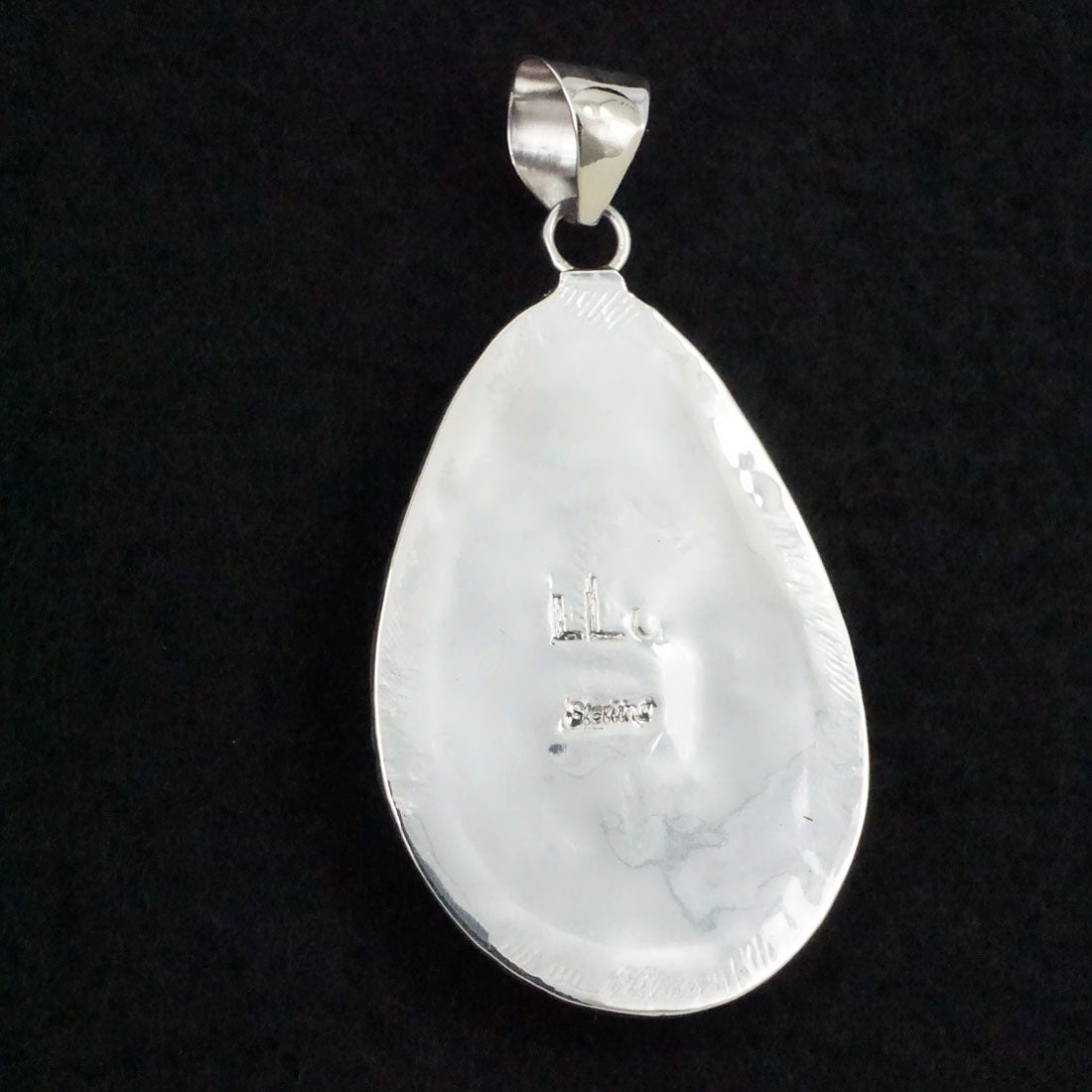 Gladys Lamy Multi Stone & Sterling Silver Pendant