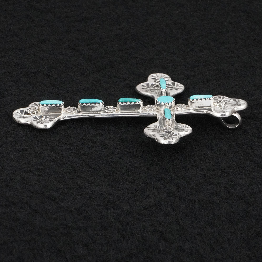 Murray Hannaweeka Turquoise & Sterling Silver Pendant