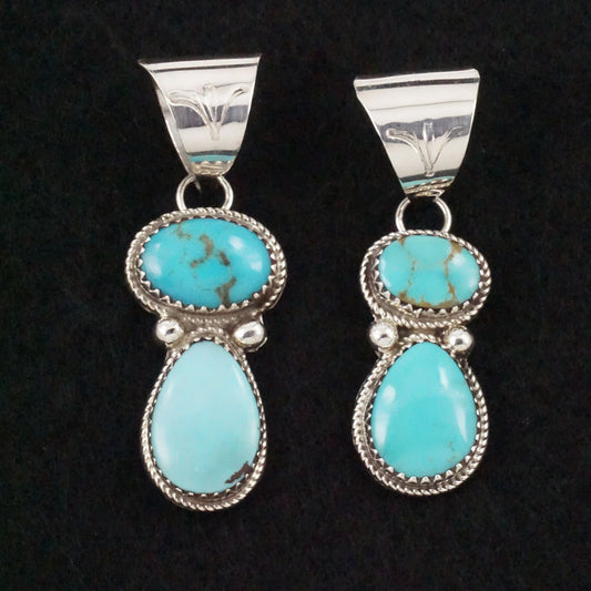 Ernest Hawthorne Turquoise & Sterling Silver Pendants