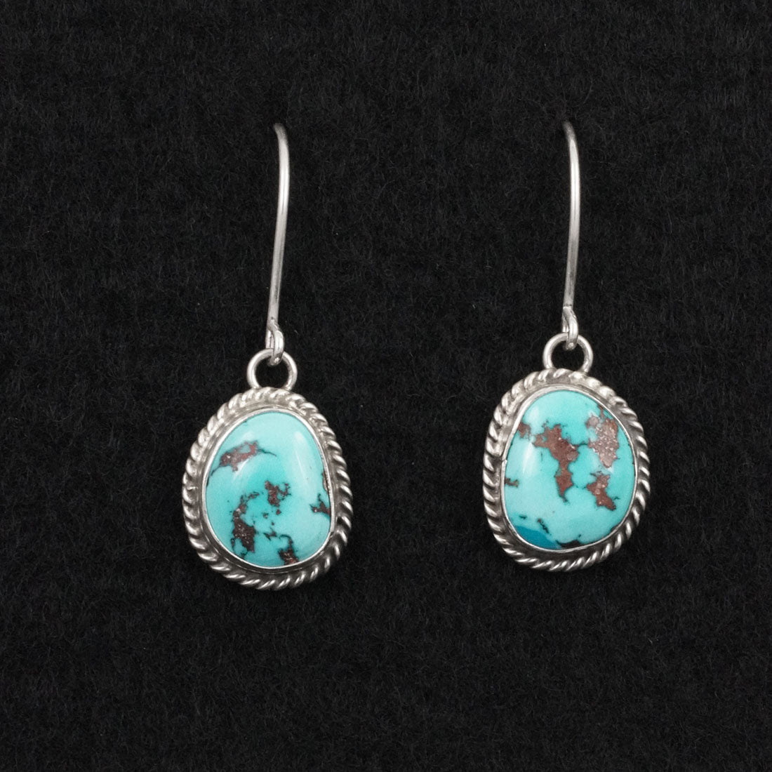 Eugene Gruber Turquoise & Sterling Silver Earrings