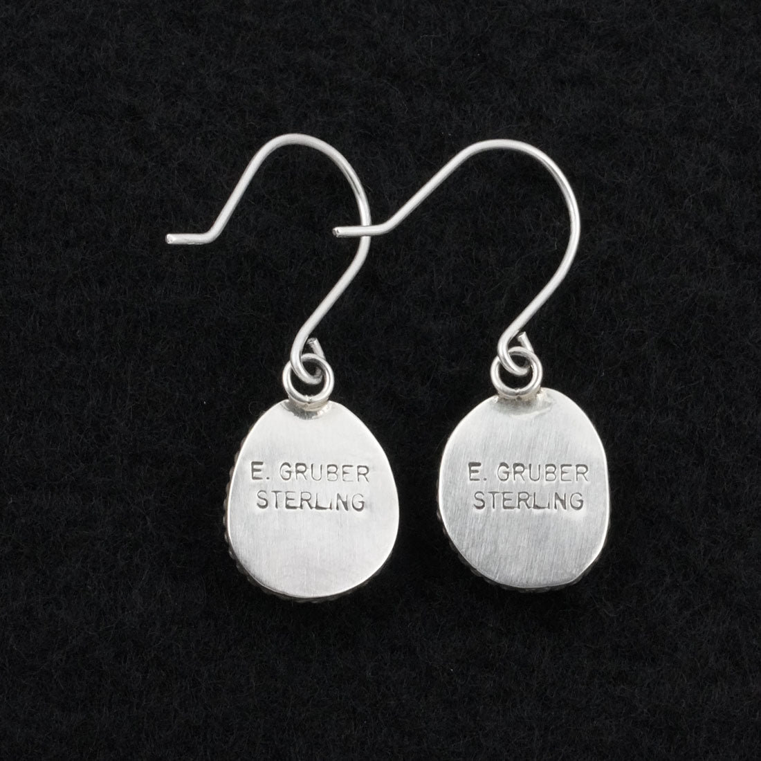 Eugene Gruber Turquoise & Sterling Silver Earrings